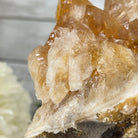 Brazilian Citrine Crystal Cluster, metal base, 7.3 lbs & 9.25" Tall Model #5496-0014 by Brazil Gems - Brazil GemsBrazil GemsBrazilian Citrine Crystal Cluster, metal base, 7.3 lbs & 9.25" Tall Model #5496-0014 by Brazil GemsClusters on Fixed Bases5496-0014