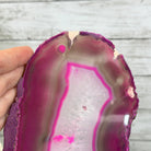 Brazilian Pink Agate "Butterfly Wings", Dyed Pink, 12.8" Tall #5050PA-069 by Brazil Gems - Brazil GemsBrazil GemsBrazilian Pink Agate "Butterfly Wings", Dyed Pink, 12.8" Tall #5050PA-069 by Brazil GemsAgate Butterfly Wings5050PA-069