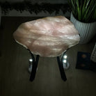 Brazilian Rose Quartz Coffee Table, 17.6" Long, 15.5" Tall #1394RQ-001 - Brazil GemsBrazil GemsBrazilian Rose Quartz Coffee Table, 17.6" Long, 15.5" Tall #1394RQ-001Tables: Coffee1394RQ-001