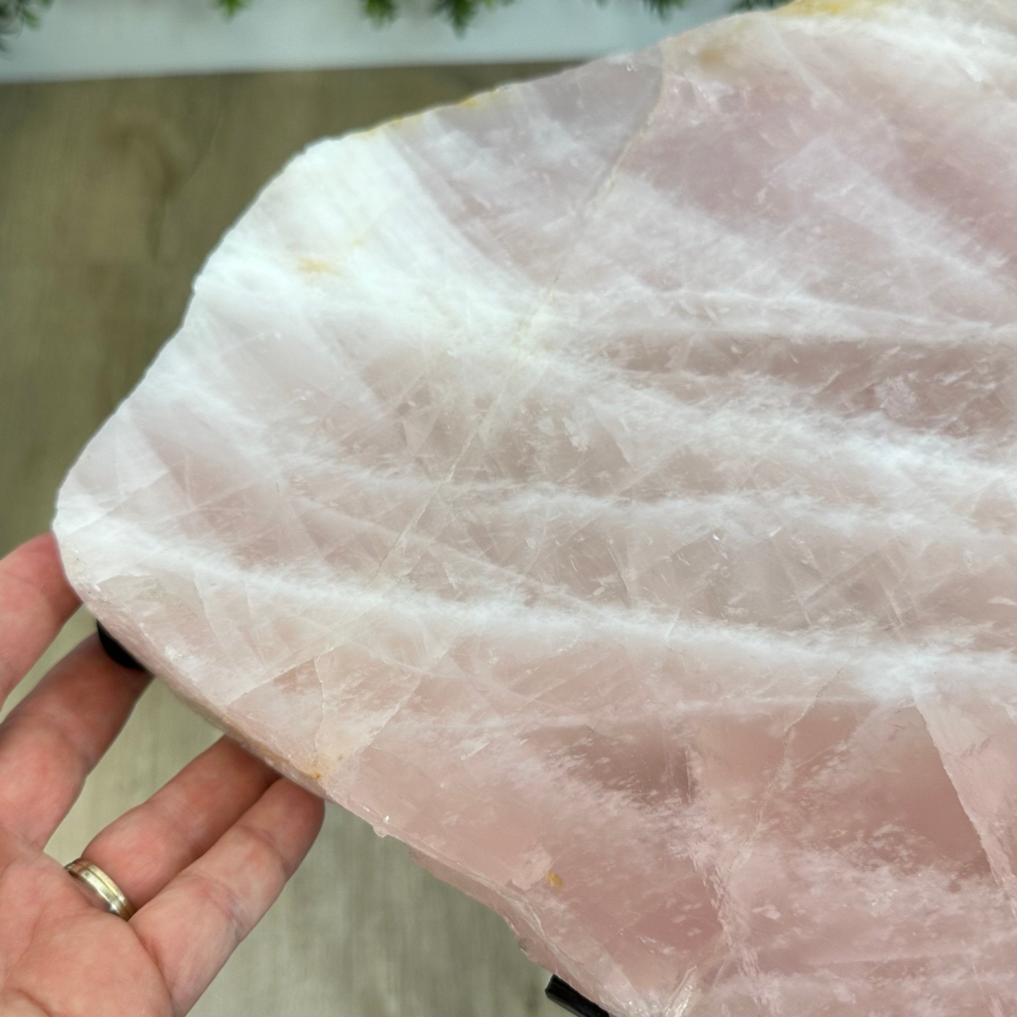 Brazilian Rose Quartz Coffee Table, 17.6" Long, 15.5" Tall #1394RQ-001 - Brazil GemsBrazil GemsBrazilian Rose Quartz Coffee Table, 17.6" Long, 15.5" Tall #1394RQ-001Tables: Coffee1394RQ-001