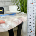 Brazilian Rose Quartz Coffee Table, 28.7" Long, 24.9" Tall #1394RQ-002 - Brazil GemsBrazil GemsBrazilian Rose Quartz Coffee Table, 28.7" Long, 24.9" Tall #1394RQ-002Tables: Coffee1394RQ-002