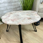 Brazilian Rose Quartz Coffee Table, 28.7" Long, 24.9" Tall #1394RQ-002 - Brazil GemsBrazil GemsBrazilian Rose Quartz Coffee Table, 28.7" Long, 24.9" Tall #1394RQ-002Tables: Coffee1394RQ-002