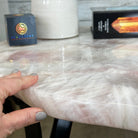 Brazilian Rose Quartz Coffee Table, 28.7" Long, 24.9" Tall #1394RQ-002 - Brazil GemsBrazil GemsBrazilian Rose Quartz Coffee Table, 28.7" Long, 24.9" Tall #1394RQ-002Tables: Coffee1394RQ-002