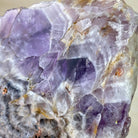 Chevron Amethyst Crystal Slice on a Stand, 4.1 lbs & 11.9" Tall #5621AC - 001 - Brazil GemsBrazil GemsChevron Amethyst Crystal Slice on a Stand, 4.1 lbs & 11.9" Tall #5621AC - 001Slices on Fixed Bases5621AC - 001