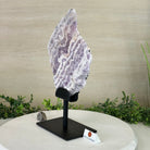 Chevron Amethyst Crystal Slice on a Stand, 4.2 lbs & 12.8" Tall #5621AC - 004 - Brazil GemsBrazil GemsChevron Amethyst Crystal Slice on a Stand, 4.2 lbs & 12.8" Tall #5621AC - 004Slices on Fixed Bases5621AC - 004