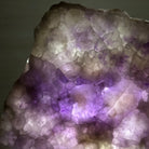 Chevron Amethyst Crystal Slice on a Stand, 4.9 lbs & 13.8" Tall #5621AC - 014 - Brazil GemsBrazil GemsChevron Amethyst Crystal Slice on a Stand, 4.9 lbs & 13.8" Tall #5621AC - 014Slices on Fixed Bases5621AC - 014