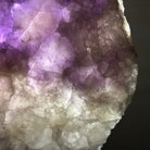 Chevron Amethyst Crystal Slice on a Stand, 4.9 lbs & 13.8" Tall #5621AC - 014 - Brazil GemsBrazil GemsChevron Amethyst Crystal Slice on a Stand, 4.9 lbs & 13.8" Tall #5621AC - 014Slices on Fixed Bases5621AC - 014