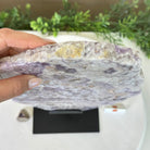 Chevron Amethyst Crystal Slice on a Stand, 5.2 lbs & 13.6" Tall #5621AC - 017 - Brazil GemsBrazil GemsChevron Amethyst Crystal Slice on a Stand, 5.2 lbs & 13.6" Tall #5621AC - 017Slices on Fixed Bases5621AC - 017