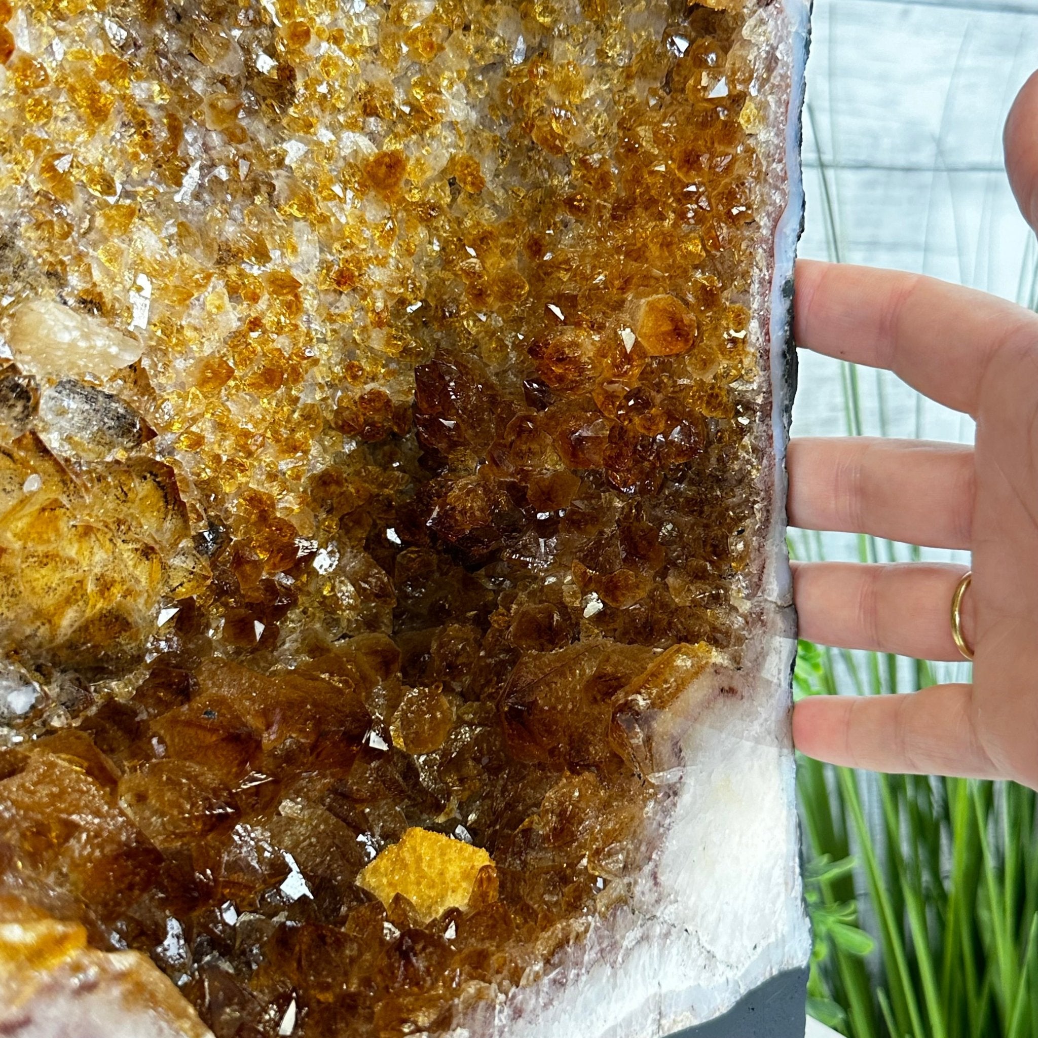 Citrine Cathedral, 53.5 lbs & 17.3" Tall #5603-0337 - Brazil GemsBrazil GemsCitrine Cathedral, 53.5 lbs & 17.3" Tall #5603-0337Cathedrals5603-0337