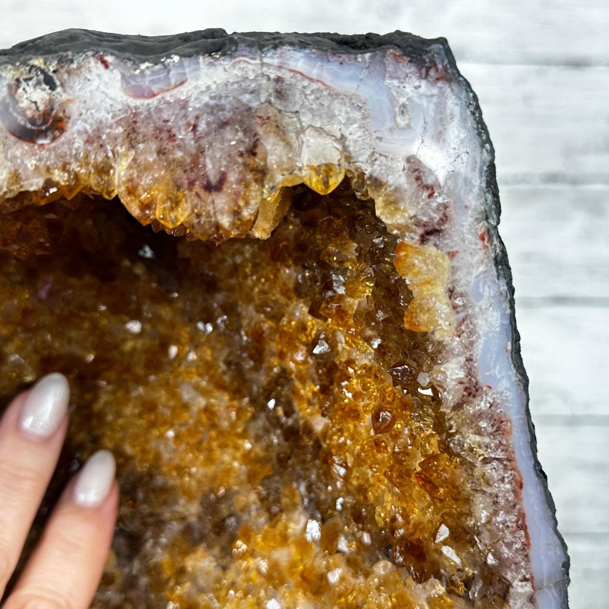 Citrine Cathedral, 53.5 lbs & 17.3" Tall #5603-0337 - Brazil GemsBrazil GemsCitrine Cathedral, 53.5 lbs & 17.3" Tall #5603-0337Cathedrals5603-0337