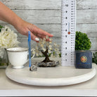 Clear Quartz 5" Tall Handmade Gemstone Tree on a Crystal base, 35 Gems #5401CLRQ - Brazil GemsBrazil GemsClear Quartz 5" Tall Handmade Gemstone Tree on a Crystal base, 35 Gems #5401CLRQGemstone Trees5401CLRQ