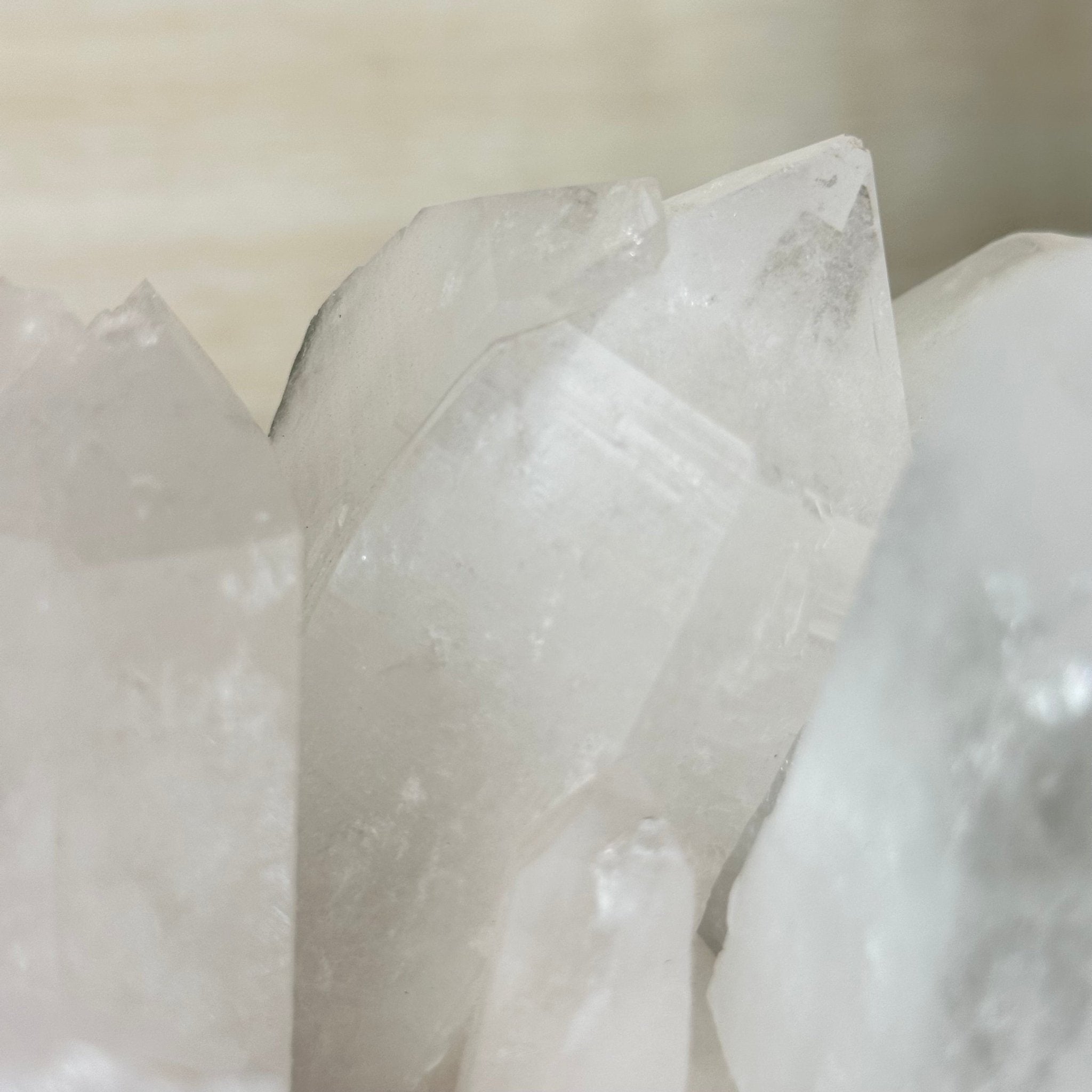 Clear Quartz Crystal Point on a Metal Stand, 13.6 lbs & 11.6" Tall #3122CQ - 037 - Brazil GemsBrazil GemsClear Quartz Crystal Point on a Metal Stand, 13.6 lbs & 11.6" Tall #3122CQ - 037Crystal Points3122CQ - 037