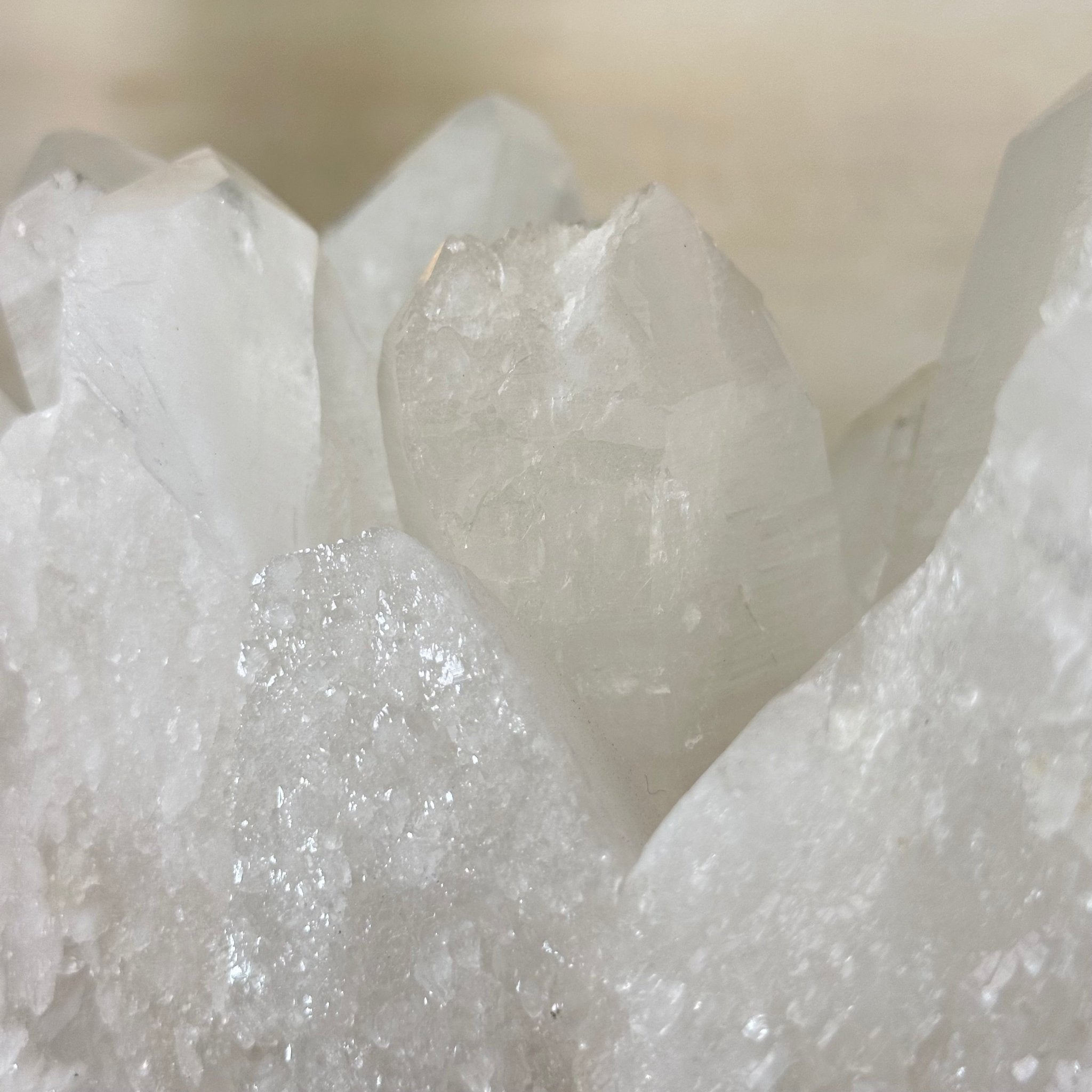 Clear Quartz Crystal Point on a Metal Stand, 13.6 lbs & 11.6" Tall #3122CQ - 037 - Brazil GemsBrazil GemsClear Quartz Crystal Point on a Metal Stand, 13.6 lbs & 11.6" Tall #3122CQ - 037Crystal Points3122CQ - 037