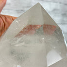 Clear Quartz Crystal Point on Rotating Base, 40.1 lbs & 18.4" Tall #3120CQ-008 - Brazil GemsBrazil GemsClear Quartz Crystal Point on Rotating Base, 40.1 lbs & 18.4" Tall #3120CQ-008Crystal Points3120CQ-008