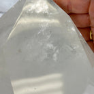 Clear Quartz Crystal Point on Rotating Base, 40.1 lbs & 18.4" Tall #3120CQ-008 - Brazil GemsBrazil GemsClear Quartz Crystal Point on Rotating Base, 40.1 lbs & 18.4" Tall #3120CQ-008Crystal Points3120CQ-008