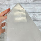 Clear Quartz Crystal Point on Rotating Base, 40.1 lbs & 18.4" Tall #3120CQ-008 - Brazil GemsBrazil GemsClear Quartz Crystal Point on Rotating Base, 40.1 lbs & 18.4" Tall #3120CQ-008Crystal Points3120CQ-008