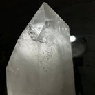 Clear Quartz Crystal Point on Rotating Base, 40.1 lbs & 18.4" Tall #3120CQ-008 - Brazil GemsBrazil GemsClear Quartz Crystal Point on Rotating Base, 40.1 lbs & 18.4" Tall #3120CQ-008Crystal Points3120CQ-008