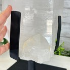 Clear Quartz Crystal Point on Rotating Base, 40.1 lbs & 18.4" Tall #3120CQ-008 - Brazil GemsBrazil GemsClear Quartz Crystal Point on Rotating Base, 40.1 lbs & 18.4" Tall #3120CQ-008Crystal Points3120CQ-008