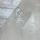 Clear Quartz Crystal Point on Rotating Base, 40.1 lbs & 18.4" Tall #3120CQ-008 - Brazil GemsBrazil GemsClear Quartz Crystal Point on Rotating Base, 40.1 lbs & 18.4" Tall #3120CQ-008Crystal Points3120CQ-008