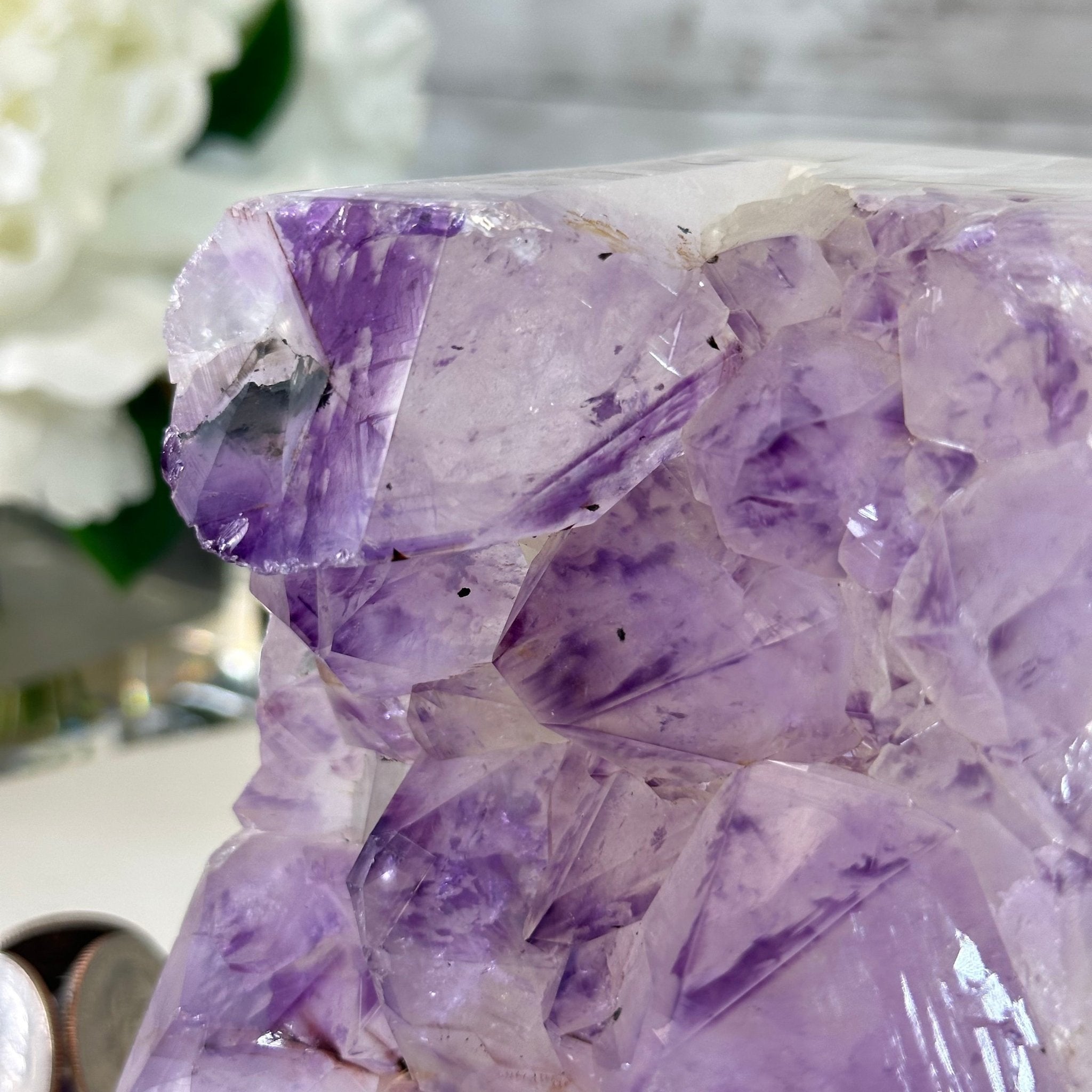 Drusy Amethyst Night Light 4 lbs & 4.4" Tall #5800AM-012 - Brazil GemsBrazil GemsDrusy Amethyst Night Light 4 lbs & 4.4" Tall #5800AM-012Night Lights5800AM-012