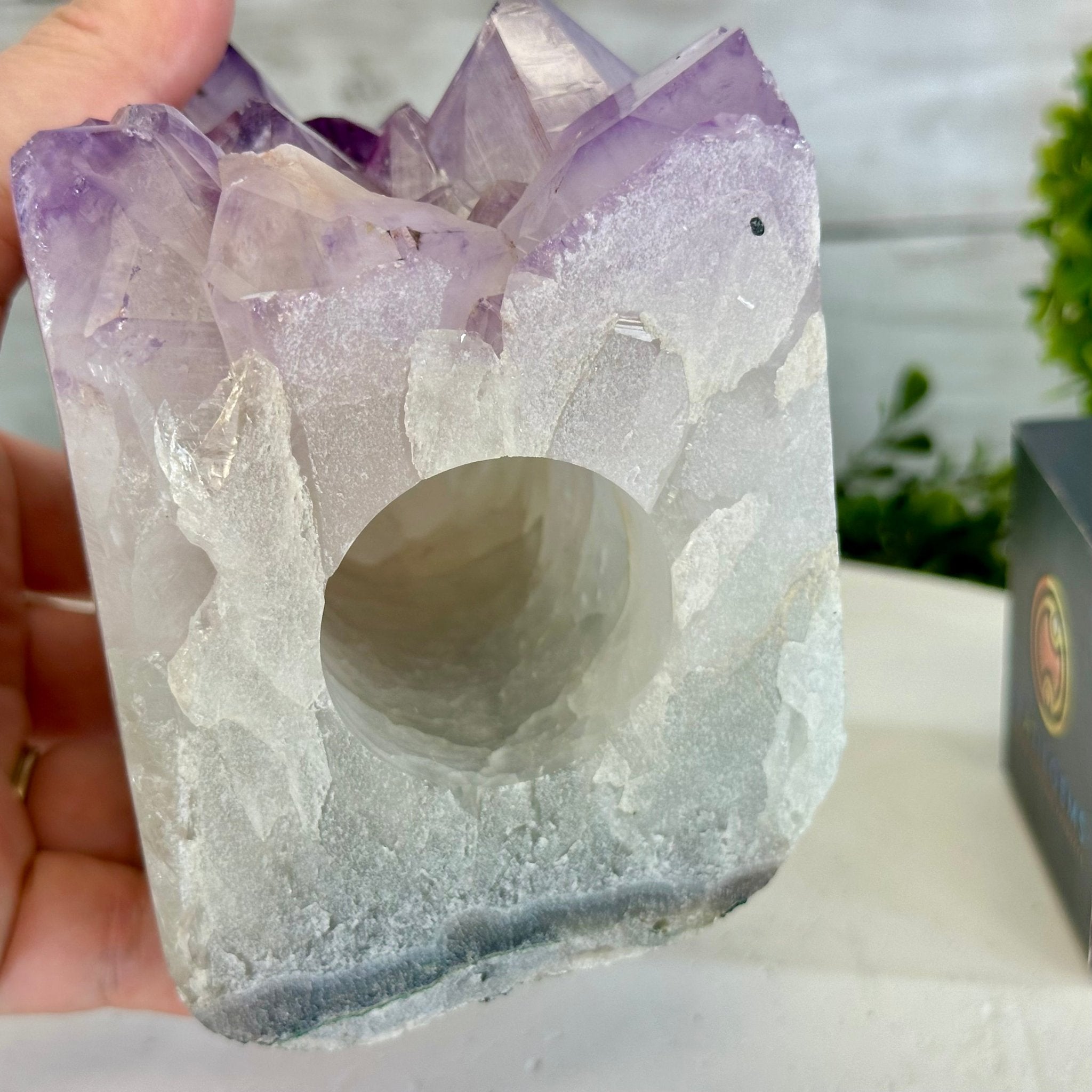 Drusy Amethyst Night Light 4 lbs & 4.4" Tall #5800AM-012 - Brazil GemsBrazil GemsDrusy Amethyst Night Light 4 lbs & 4.4" Tall #5800AM-012Night Lights5800AM-012