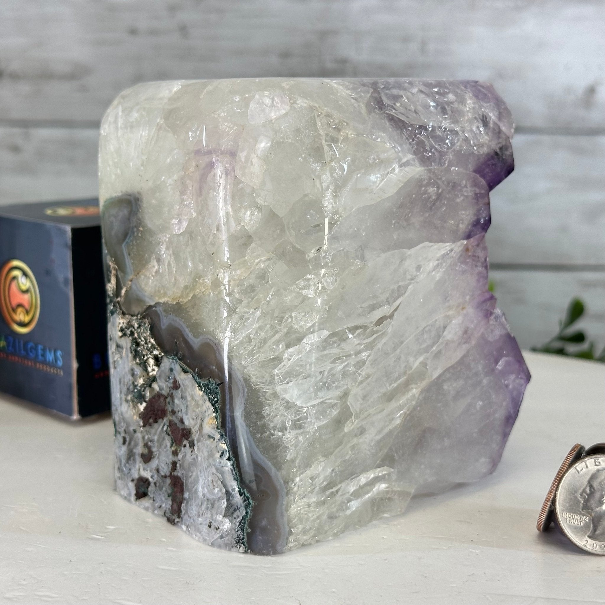Drusy Amethyst Night Light 4 lbs & 4.4" Tall #5800AM-012 - Brazil GemsBrazil GemsDrusy Amethyst Night Light 4 lbs & 4.4" Tall #5800AM-012Night Lights5800AM-012