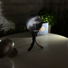 Druzy Agate Sphere on a Metal Stand, 0.6 lbs & 4.8" Tall #5634-0002 - Brazil GemsBrazil GemsDruzy Agate Sphere on a Metal Stand, 0.6 lbs & 4.8" Tall #5634-0002Spheres5634-0002