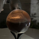 Druzy Agate Sphere on a Metal Stand, 0.6 lbs & 4.8" Tall #5634-0002 - Brazil GemsBrazil GemsDruzy Agate Sphere on a Metal Stand, 0.6 lbs & 4.8" Tall #5634-0002Spheres5634-0002