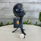 Druzy Agate Sphere on a Metal Stand, 1.3 lbs & 6.8" Tall #5634-0006 - Brazil GemsBrazil GemsDruzy Agate Sphere on a Metal Stand, 1.3 lbs & 6.8" Tall #5634-0006Spheres5634-0006