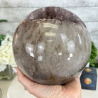 Druzy Amethyst Sphere on a Metal Base, 11 lbs & 12.2" Tall #5630-0074 - Brazil GemsBrazil GemsDruzy Amethyst Sphere on a Metal Base, 11 lbs & 12.2" Tall #5630-0074Spheres5630-0074