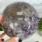 Druzy Amethyst Sphere on a Metal Base, 15.1 lbs & 13" Tall #5630-0076 - Brazil GemsBrazil GemsDruzy Amethyst Sphere on a Metal Base, 15.1 lbs & 13" Tall #5630-0076Spheres5630-0076