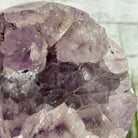 Druzy Amethyst Sphere on a Metal Base, 9.7 lbs & 12" Tall #5630-0070 - Brazil GemsBrazil GemsDruzy Amethyst Sphere on a Metal Base, 9.7 lbs & 12" Tall #5630-0070Spheres5630-0070