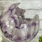 Druzy Amethyst Sphere on a Metal Base, 9.7 lbs & 12" Tall #5630-0070 - Brazil GemsBrazil GemsDruzy Amethyst Sphere on a Metal Base, 9.7 lbs & 12" Tall #5630-0070Spheres5630-0070