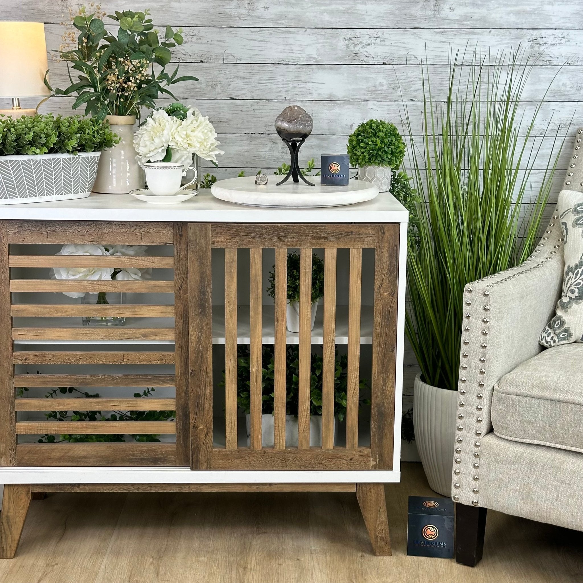 Druzy Amethyst Sphere on a Metal Stand, 1.4 lbs & 7.1" Tall #5630-0042 - Brazil GemsBrazil GemsDruzy Amethyst Sphere on a Metal Stand, 1.4 lbs & 7.1" Tall #5630-0042Spheres5630-0042