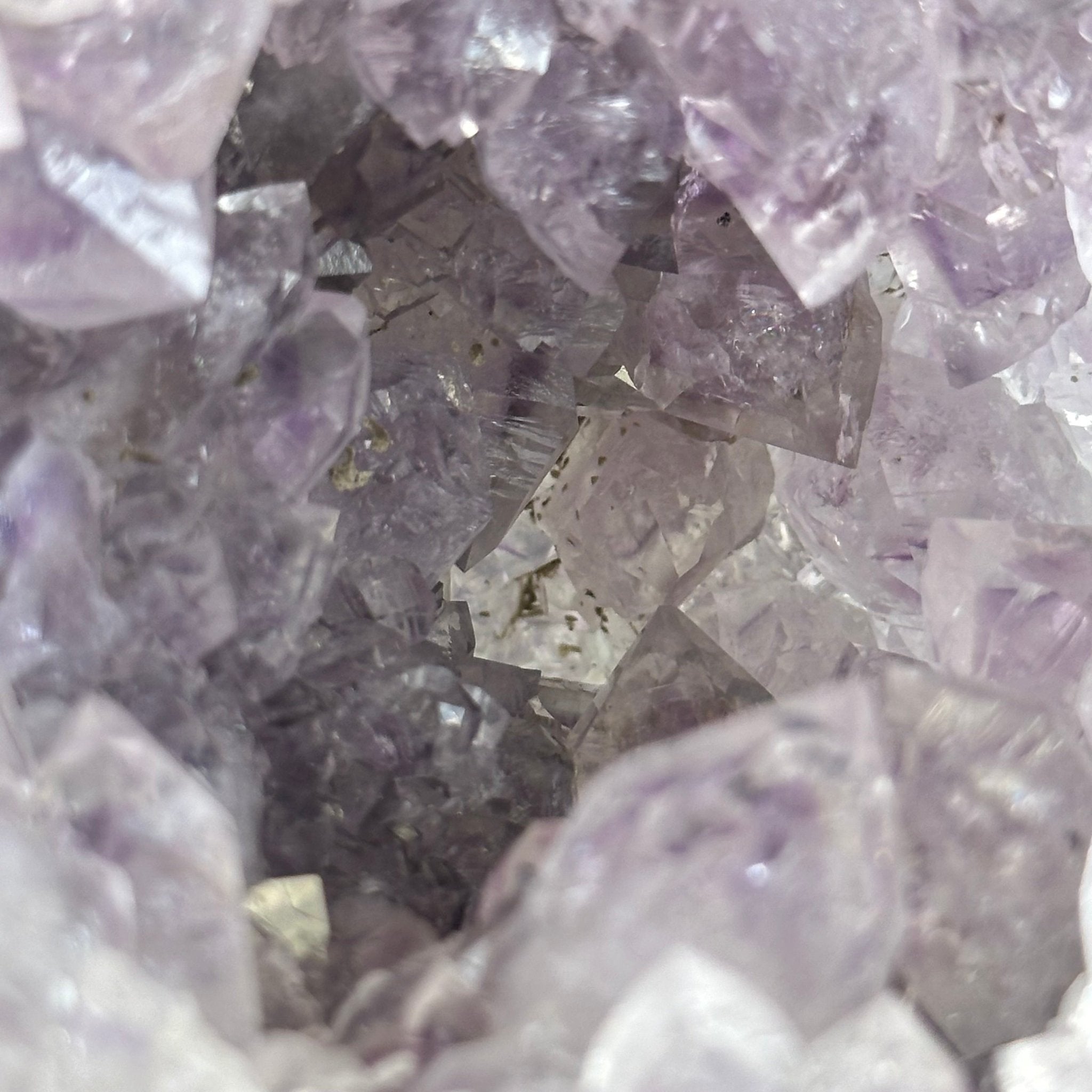 Druzy Amethyst Sphere on a Metal Stand, 2.1 lbs & 7.6" Tall #5630-0044 - Brazil GemsBrazil GemsDruzy Amethyst Sphere on a Metal Stand, 2.1 lbs & 7.6" Tall #5630-0044Spheres5630-0044