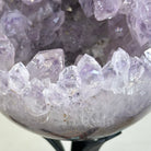 Druzy Amethyst Sphere on a Metal Stand, 2.1 lbs & 7.6" Tall #5630-0044 - Brazil GemsBrazil GemsDruzy Amethyst Sphere on a Metal Stand, 2.1 lbs & 7.6" Tall #5630-0044Spheres5630-0044