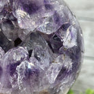 Druzy Amethyst Sphere on a Metal Stand, 2.7 lbs & 8.4" Tall #5630-0052 - Brazil GemsBrazil GemsDruzy Amethyst Sphere on a Metal Stand, 2.7 lbs & 8.4" Tall #5630-0052Spheres5630-0052