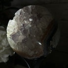 Druzy Amethyst Sphere on a Metal Stand, 4.1 lbs & 9" Tall #5630-0060 - Brazil GemsBrazil GemsDruzy Amethyst Sphere on a Metal Stand, 4.1 lbs & 9" Tall #5630-0060Spheres5630-0060