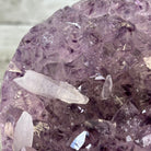 Druzy Amethyst Sphere on a Metal Stand, 5.6 lbs & 9.9" Tall #5630-0066 - Brazil GemsBrazil GemsDruzy Amethyst Sphere on a Metal Stand, 5.6 lbs & 9.9" Tall #5630-0066Spheres5630-0066
