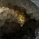 Druzy White Amethyst Sphere on a Metal Base, 14.7 lbs & 12.7" Tall #5630-0075 - Brazil GemsBrazil GemsDruzy White Amethyst Sphere on a Metal Base, 14.7 lbs & 12.7" Tall #5630-0075Spheres5630-0075