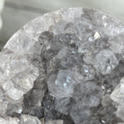 Druzy White Amethyst Sphere on a Metal Stand, 1.1 lbs & 6.7" Tall #5630-0037 - Brazil GemsBrazil GemsDruzy White Amethyst Sphere on a Metal Stand, 1.1 lbs & 6.7" Tall #5630-0037Spheres5630-0037