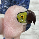 Extra Large Hand-Carved Rose Quartz Cockatoo Bird on an Amethyst Base, 18" Tall #3006-RQCAM-005 - Brazil GemsBrazil GemsExtra Large Hand-Carved Rose Quartz Cockatoo Bird on an Amethyst Base, 18" Tall #3006-RQCAM-005Crystal Birds3006-RQCAM-005