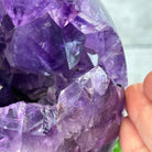 Extra Plus Druzy Amethyst Sphere on a Metal Base, 10.1 lbs & 12.1" Tall #5630-0072 - Brazil GemsBrazil GemsExtra Plus Druzy Amethyst Sphere on a Metal Base, 10.1 lbs & 12.1" Tall #5630-0072Spheres5630-0072