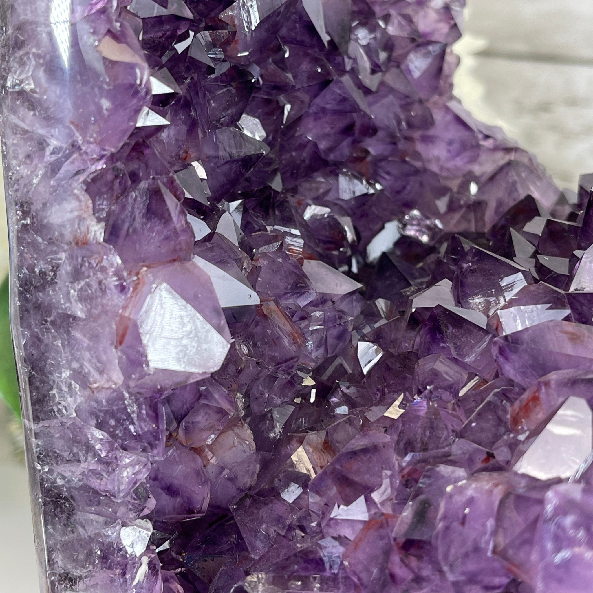 Extra Plus Quality 2-Sided Brazilian Amethyst Cathedral, 42 lbs, 22.5" tall, #5605-0060 by Brazil Gems - Brazil GemsBrazil GemsExtra Plus Quality 2-Sided Brazilian Amethyst Cathedral, 42 lbs, 22.5" tall, #5605-0060 by Brazil GemsOpen 2-Sided Cathedrals5605-0060