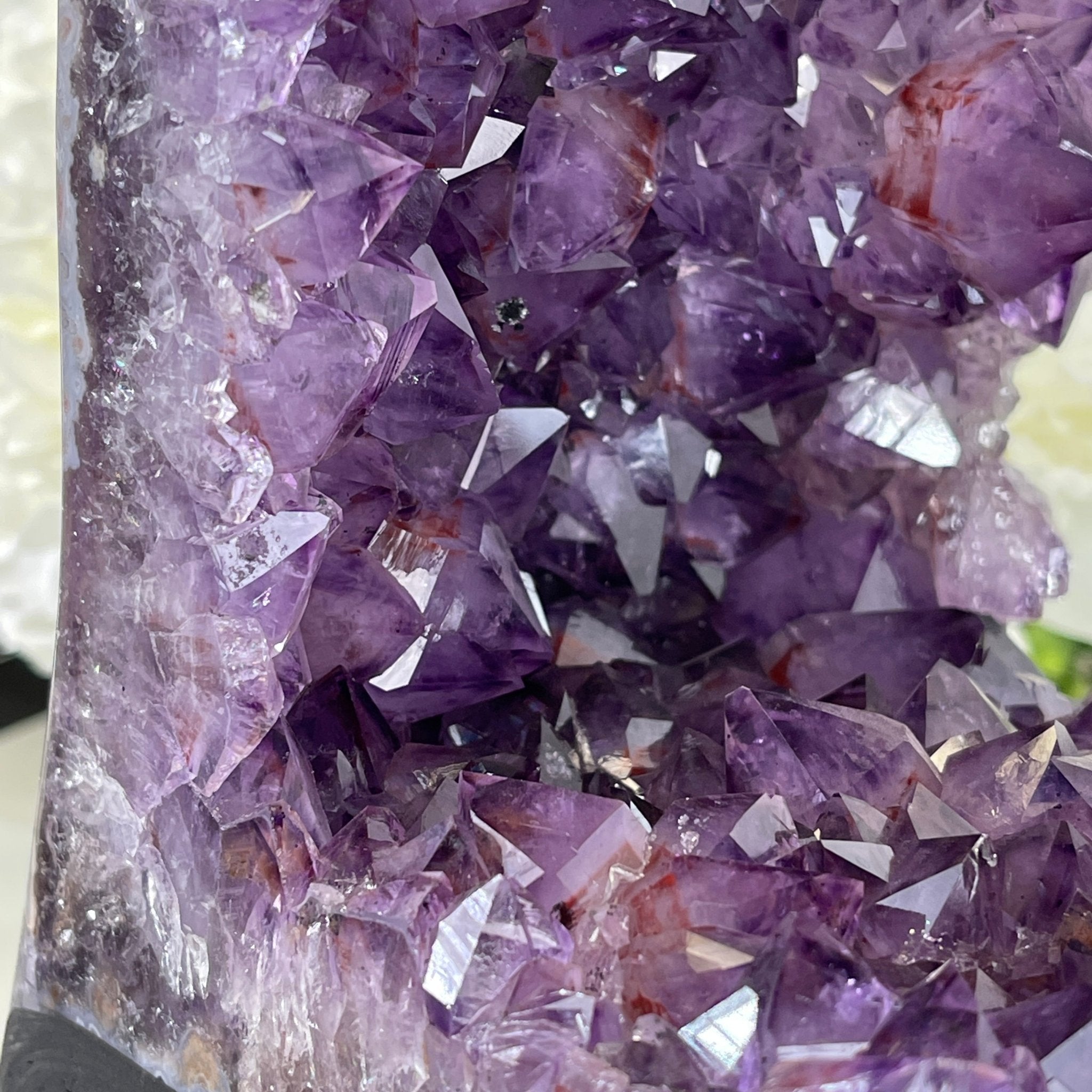 Extra Plus Quality 2-Sided Brazilian Amethyst Cathedral, 42 lbs, 22.5" tall, #5605-0060 by Brazil Gems - Brazil GemsBrazil GemsExtra Plus Quality 2-Sided Brazilian Amethyst Cathedral, 42 lbs, 22.5" tall, #5605-0060 by Brazil GemsOpen 2-Sided Cathedrals5605-0060
