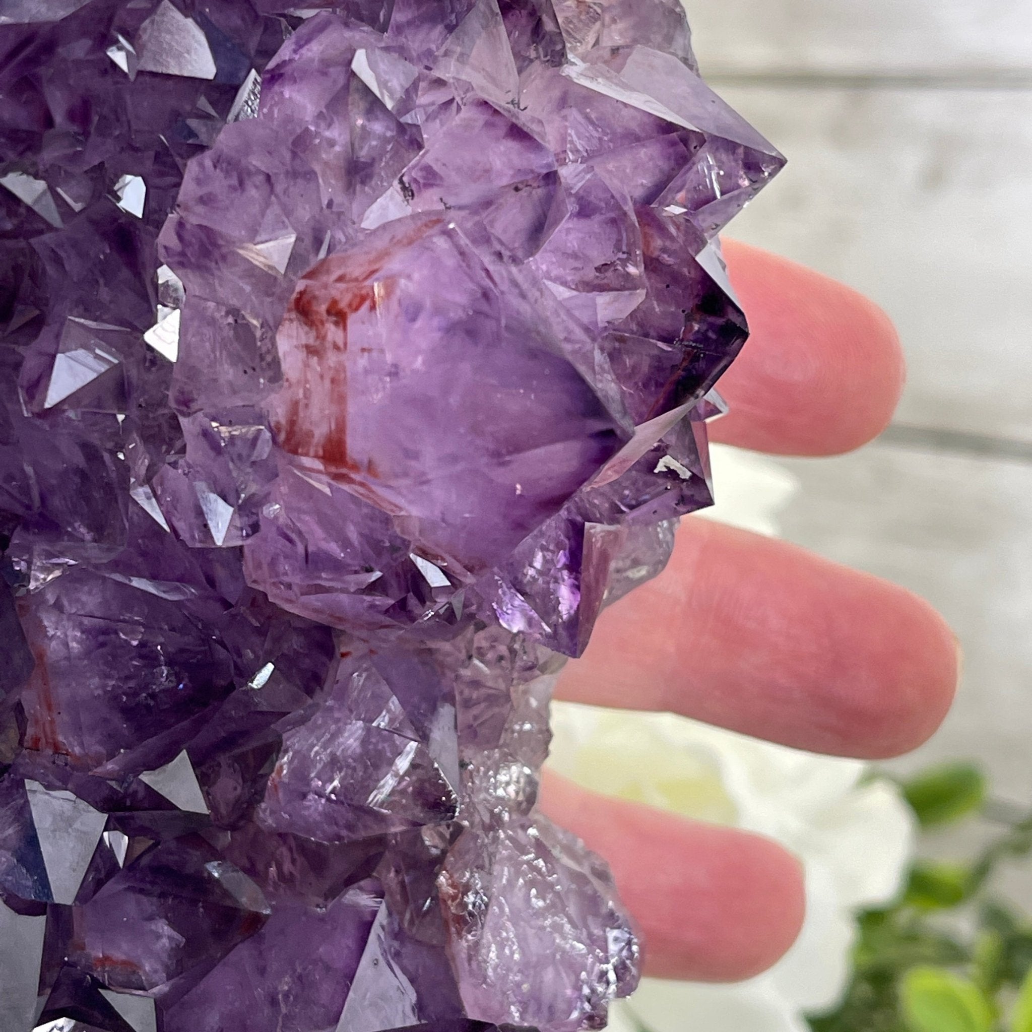 Extra Plus Quality 2-Sided Brazilian Amethyst Cathedral, 42 lbs, 22.5" tall, #5605-0060 by Brazil Gems - Brazil GemsBrazil GemsExtra Plus Quality 2-Sided Brazilian Amethyst Cathedral, 42 lbs, 22.5" tall, #5605-0060 by Brazil GemsOpen 2-Sided Cathedrals5605-0060