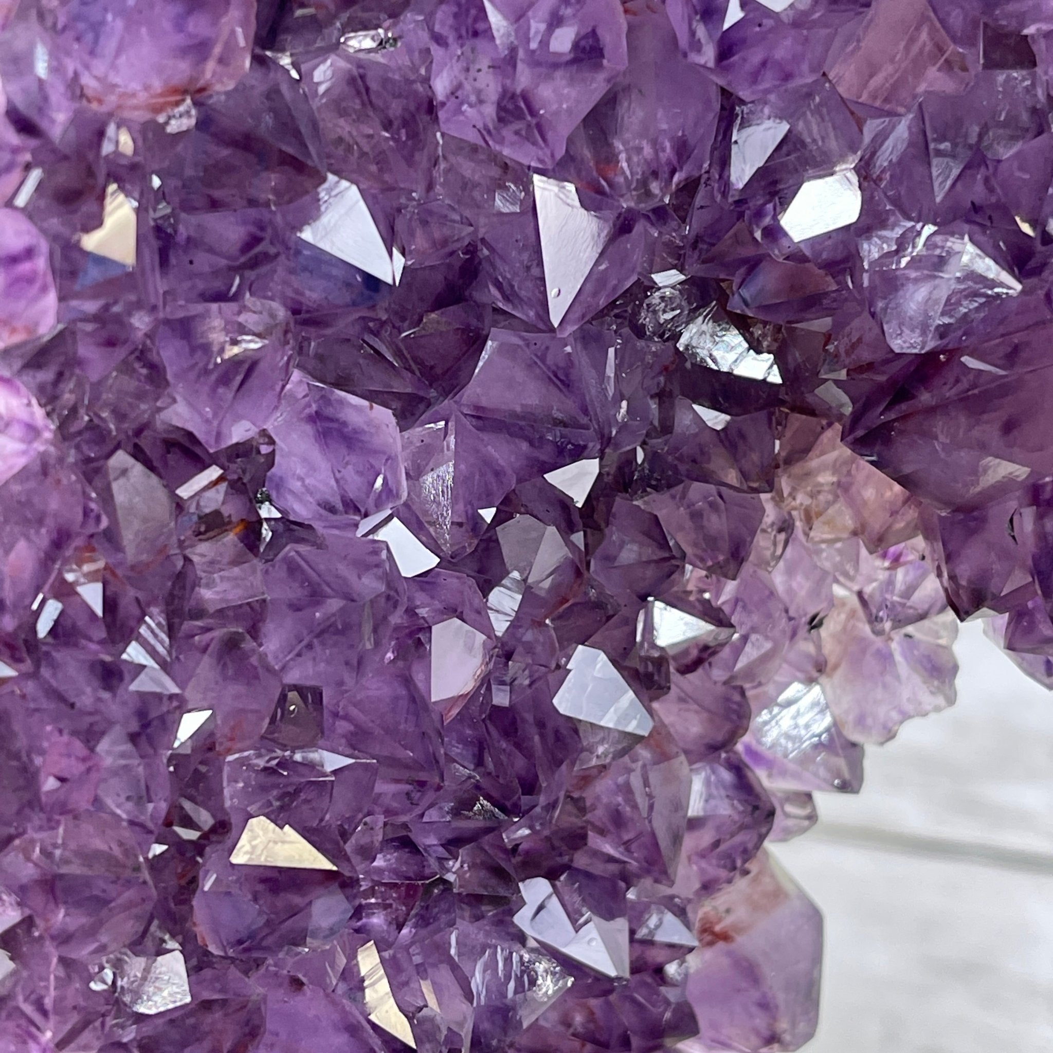 Extra Plus Quality 2-Sided Brazilian Amethyst Cathedral, 42 lbs, 22.5" tall, #5605-0060 by Brazil Gems - Brazil GemsBrazil GemsExtra Plus Quality 2-Sided Brazilian Amethyst Cathedral, 42 lbs, 22.5" tall, #5605-0060 by Brazil GemsOpen 2-Sided Cathedrals5605-0060