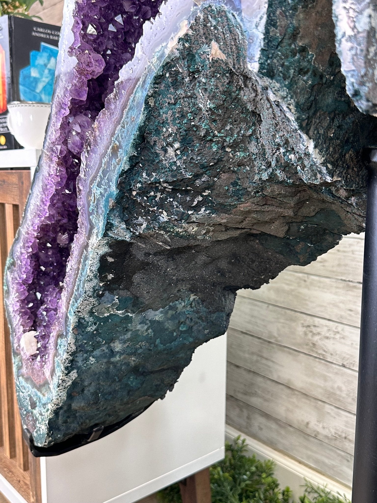 Extra Plus Quality Amethyst Butterfly Wings 311 lbs & 72" Tall #5493-0045 - Brazil GemsBrazil GemsExtra Plus Quality Amethyst Butterfly Wings 311 lbs & 72" Tall #5493-0045Amethyst Butterfly Wings5493-0045