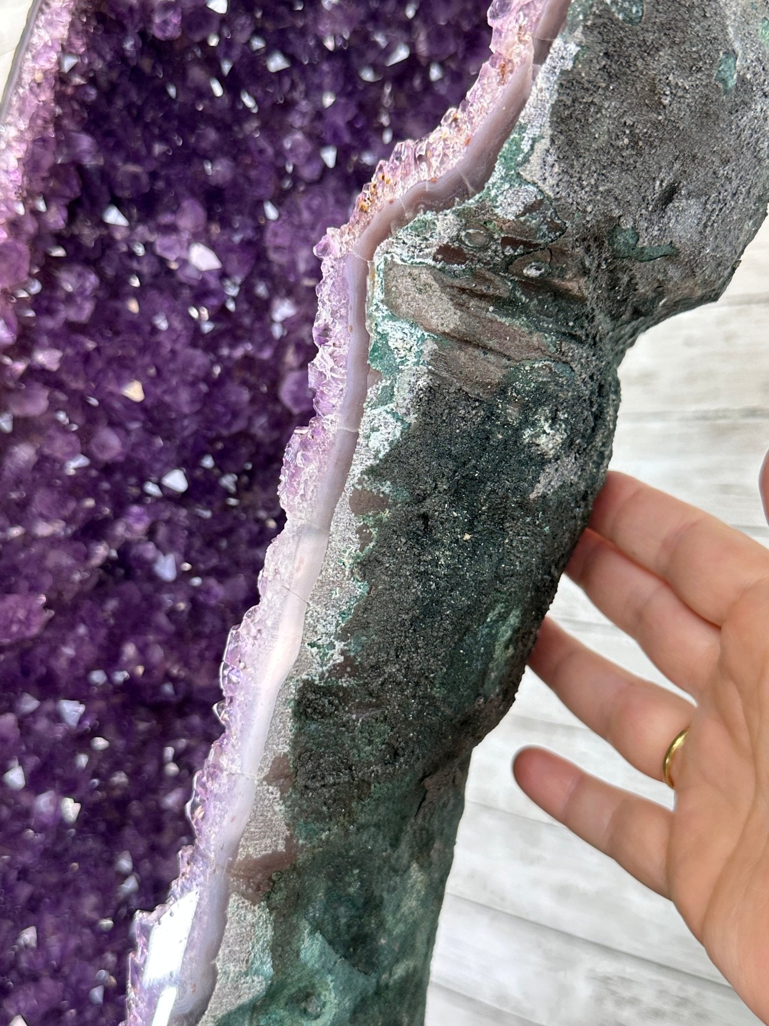 Extra Plus Quality Amethyst Butterfly Wings 311 lbs & 72" Tall #5493-0045 - Brazil GemsBrazil GemsExtra Plus Quality Amethyst Butterfly Wings 311 lbs & 72" Tall #5493-0045Amethyst Butterfly Wings5493-0045