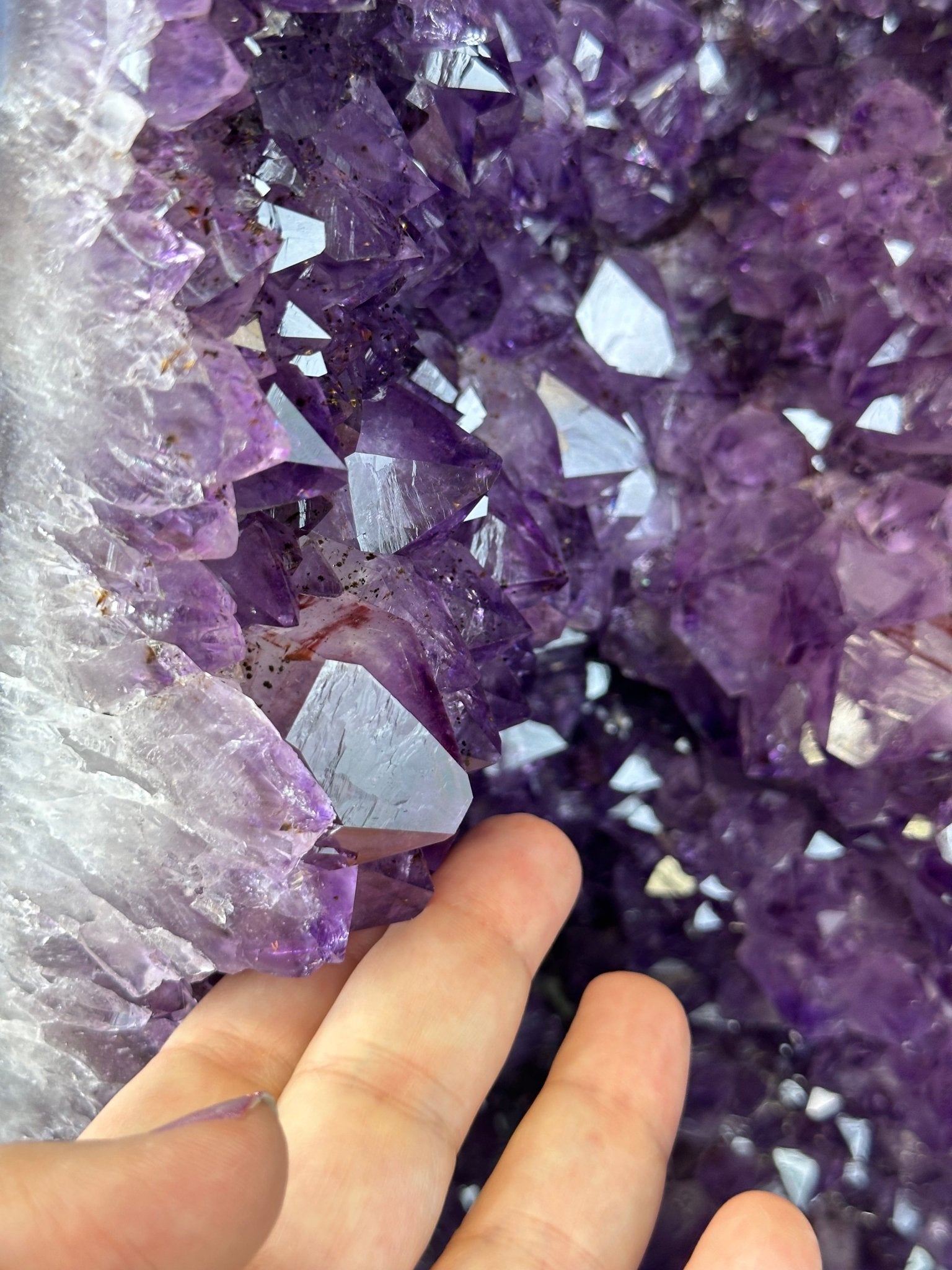 Extra Plus Quality Amethyst Butterfly Wings 311 lbs & 72" Tall #5493-0045 - Brazil GemsBrazil GemsExtra Plus Quality Amethyst Butterfly Wings 311 lbs & 72" Tall #5493-0045Amethyst Butterfly Wings5493-0045